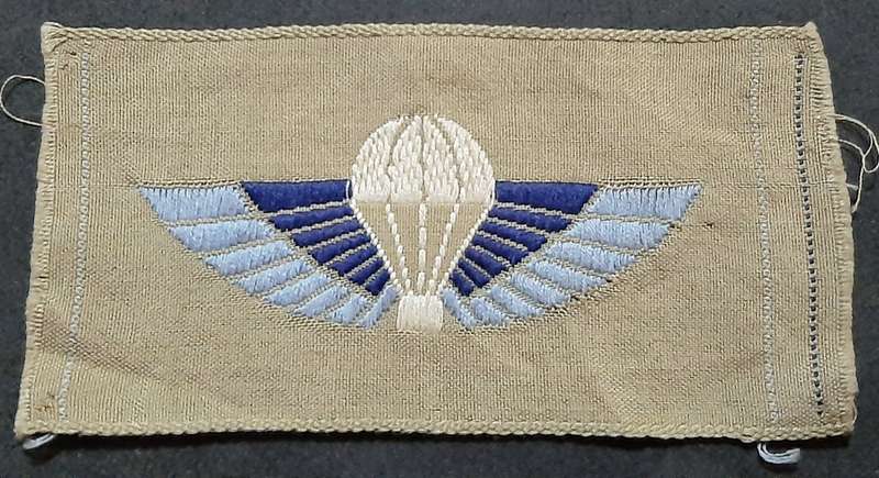 RARE: 1990s Australian S.A.S Embroidered Summer Dress Parachute Wing.