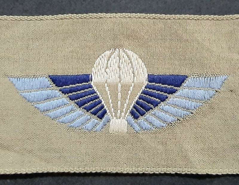RARE: 1990s Australian S.A.S Embroidered Summer Dress Parachute Wing.