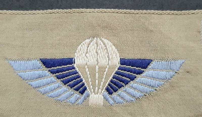RARE: 1990s Australian S.A.S Embroidered Summer Dress Parachute Wing.