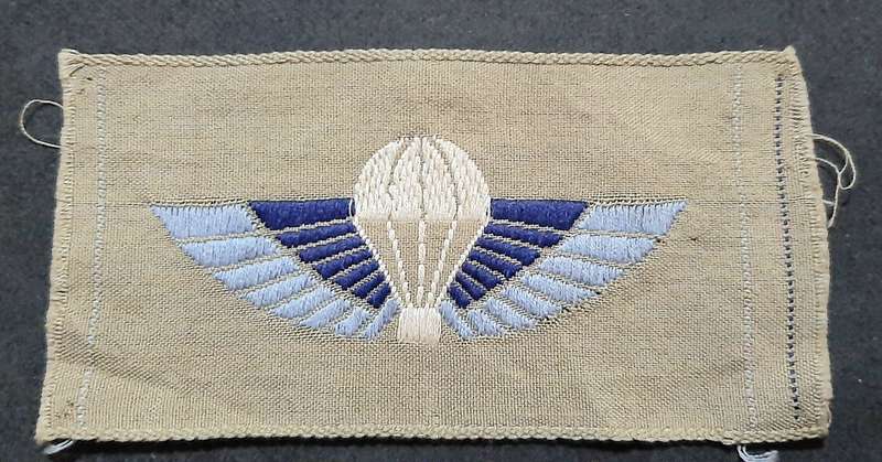RARE: 1990s Australian S.A.S Embroidered Summer Dress Parachute Wing.