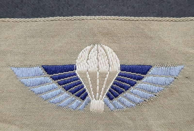 RARE: 1990s Australian S.A.S Embroidered Summer Dress Parachute Wing.