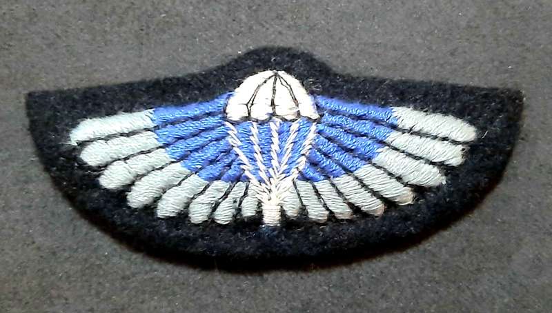 RARE: 1980s British S.A.S Padded Embroidered Parachute Qualification Wing.