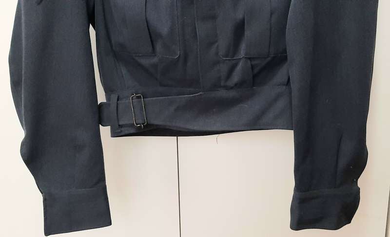 **RARE: 1960s South African Air Force Blue Battledress ' Bunnyjacket' Blouse w/ Corporal Insignia**