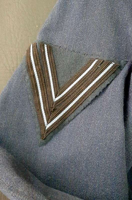 **RARE: 1960s South African Air Force Blue Battledress ' Bunnyjacket' Blouse w/ Corporal Insignia**