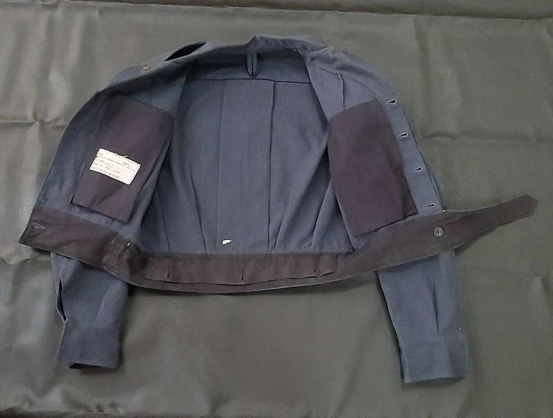 **RARE: 1960s South African Air Force Blue Battledress ' Bunnyjacket' Blouse w/ Corporal Insignia**