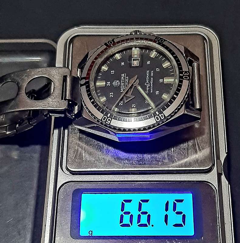 RARE: 1970s Mortima 17-Jewel 'Superdatomatic' Waterproof Diver's Watch (TESTED).