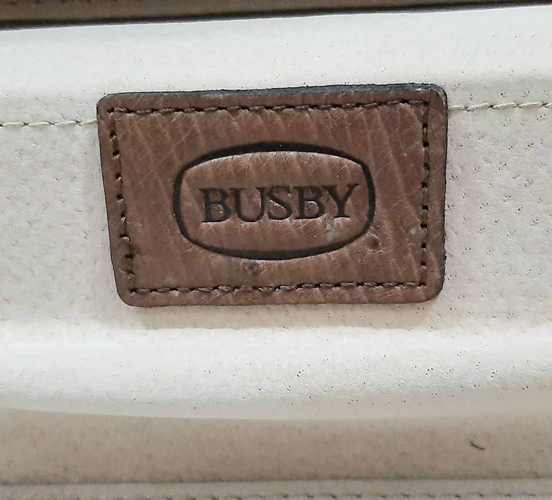 EXQUISITE: Late 20th Century Genuine 'Busby' Ostrich Skin Leather Gent's Executive Briefcase(UNUSED)