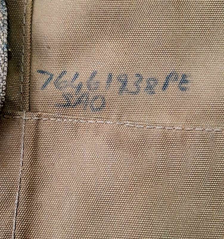 Border War: 1970s SADF Nutria Groundsheet / Shelter Half w/ fittings(1.8 m x 1m).