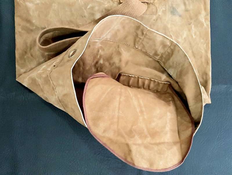 Border War: 1970s SADF Nat. Service Webbing Duffle Bag w/ Strap (Troop Inscribed).