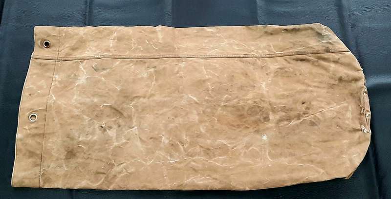 Border War: 1970s SADF Nat. Service Webbing Duffle Bag w/ Strap (Troop Inscribed).
