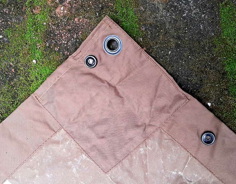 Border War 1970s SADF: Nutria Unissued Nylon 2-Man Groundsheet/ Shelter (2.2 m x 1.75m)