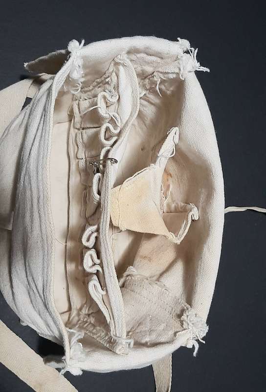 RARE: WW2 UDF Medic's 10-Man First Field Aid Webbing Bag w/ Sling (USED).
