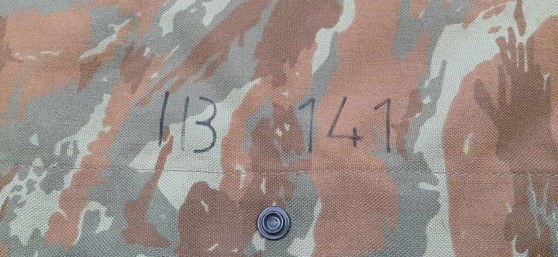 RARE: Border War 1980s - SADF 32 Battalion Camouflage Poncho/ Groundsheet w/ Hood (Specifico).