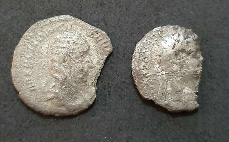 Roman Macedonia: Pair of  Silver Drachma  Coins 1st-2nd Century AD ( 2 x Pcs).