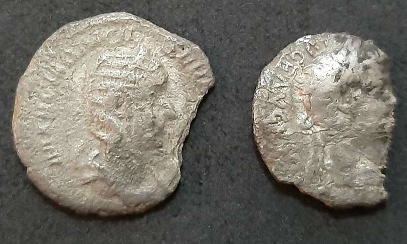 Roman Macedonia: Pair of  Silver Drachma  Coins 1st-2nd Century AD ( 2 x Pcs).