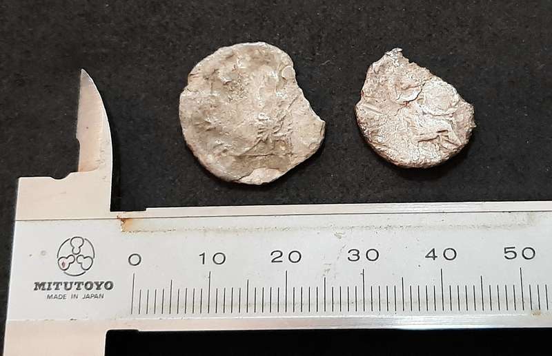 Roman Macedonia: Pair of  Silver Drachma  Coins 1st-2nd Century AD ( 2 x Pcs).