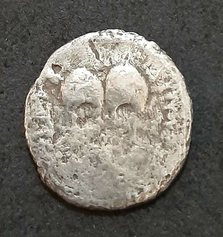RARE: Roman Macedonia 1st-2nd Century AD Silver Coin w/ Emperor (F).