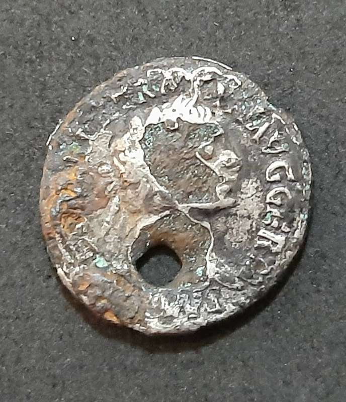 RARE: Roman Gaul ' Barbarian Period' 4th-5th Century AD Billon Silver Coin (Terminated).