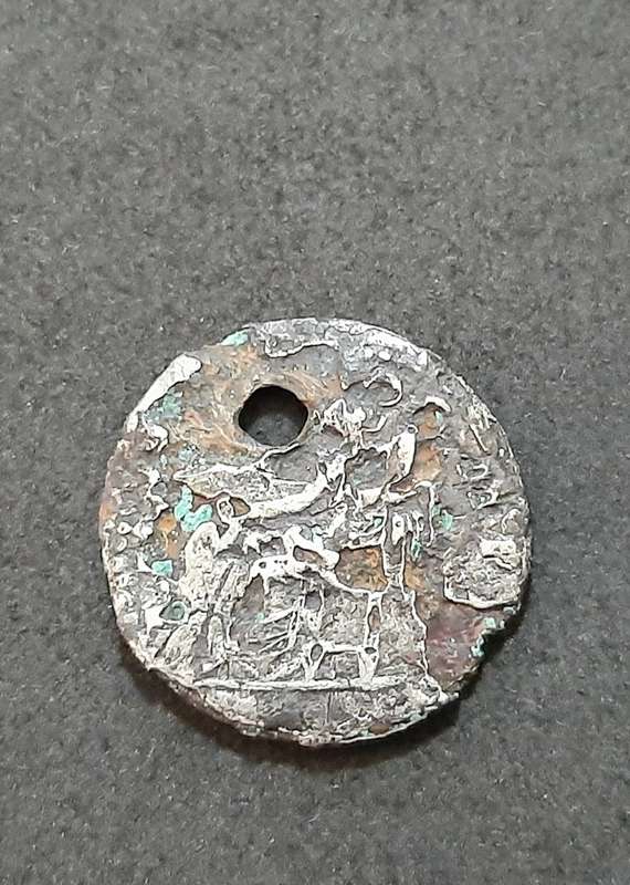 RARE: Roman Gaul ' Barbarian Period' 4th-5th Century AD Billon Silver Coin (Terminated).