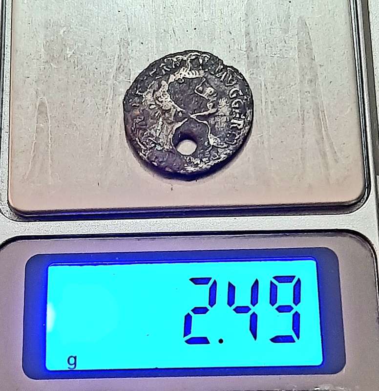RARE: Roman Gaul ' Barbarian Period' 4th-5th Century AD Billon Silver Coin (Terminated).