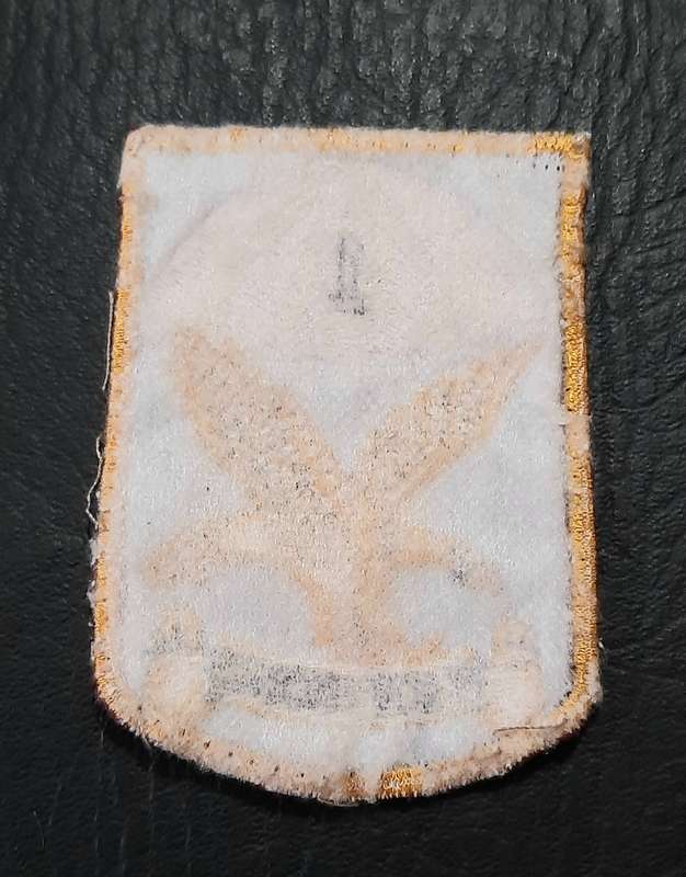 Border War: 1980s SADF 1 Parachute Battalion Embroidered Unit Tracksuit Badge.