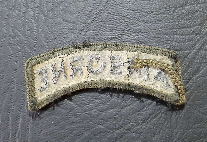 RARE: 1990s U.S. Army OD Green 'Special Forces' Embroidered Airborne Tab & Unit Flash (2 x Pcs).