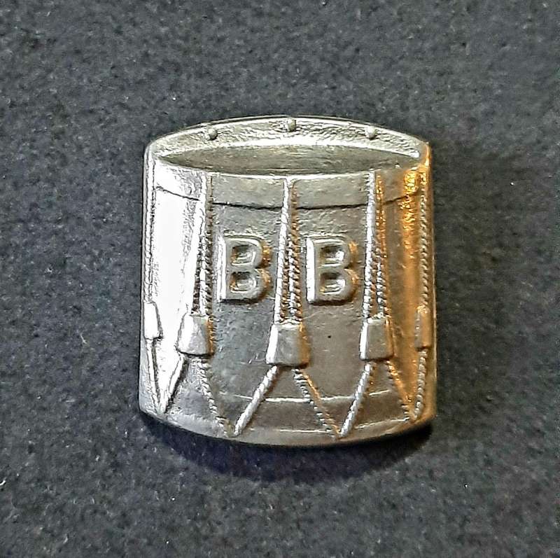 Mid-20th Century: 'Boys Brigade ' Drummer's Proficiency Badge w/ Pin.