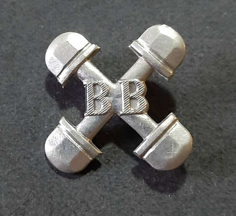 Mid-20th Century: 'Boys Brigade' Youth Organization Physical Recreation Badge w/ Pin.