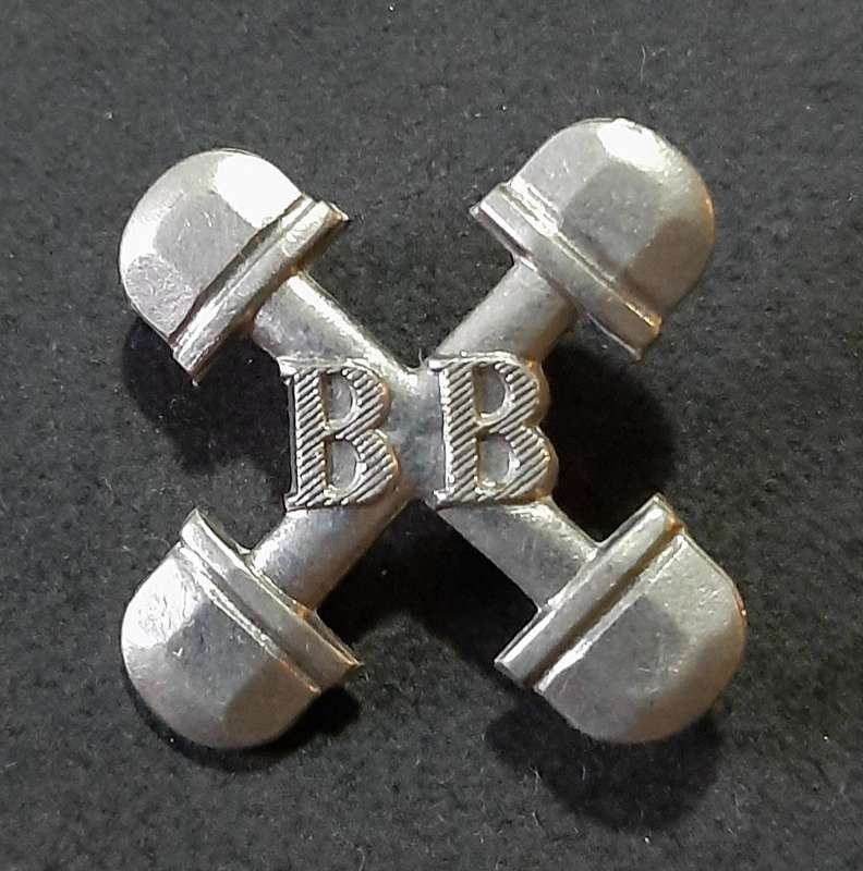 Mid-20th Century: 'Boys Brigade' Youth Organization Physical Recreation Badge w/ Pin.