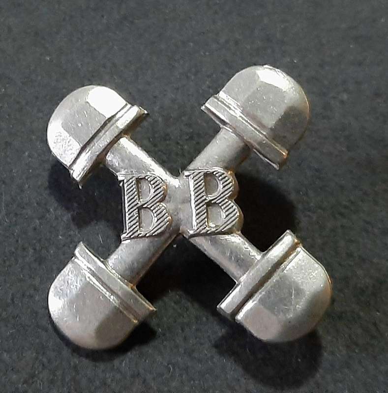 Mid-20th Century: 'Boys Brigade' Youth Organization Physical Recreation Badge w/ Pin.