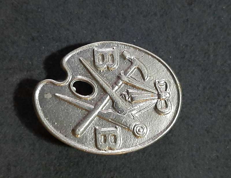 Mid-20th Century: 'Boys Brigade' Vocational Skill Badge w/ Pin.