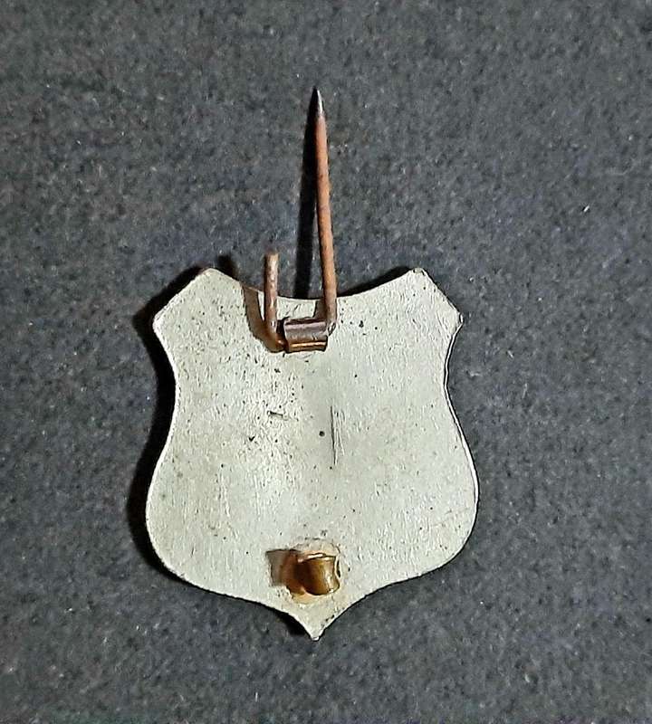 Mid-20th Century: 'Boys Brigade' Youth Organization Wayfarer Badge w/ Pin.