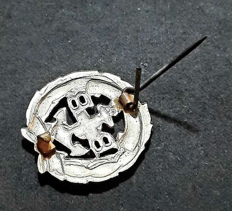 RARE: Mid-20th Century- 'Boys Brigade' Youth Org. Long Service Badge w/ Pin.