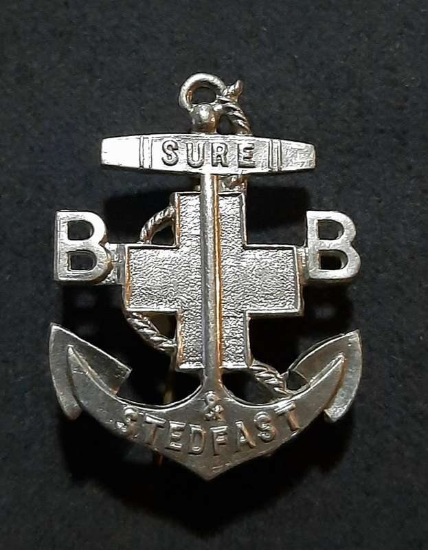 RARE: 20th Century 'Boys Brigade' 3 Years Service Badge w/ Pin.
