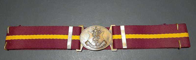 RARE: 1980s/1990s SAMS Regimental Stable-Belt w/ Brass Buckle (Complete) [ 100cm].