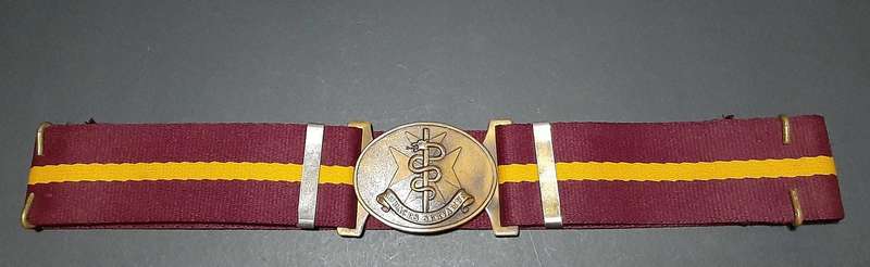 RARE: 1980s/1990s SAMS Regimental Stable-Belt w/ Brass Buckle (Complete) [ 100cm].