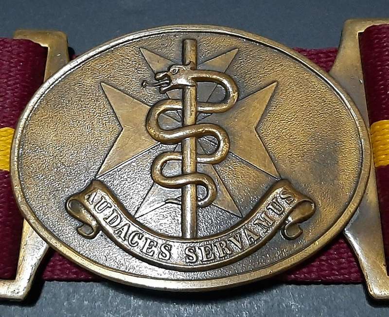 RARE: 1980s/1990s SAMS Regimental Stable-Belt w/ Brass Buckle (Complete) [ 100cm].