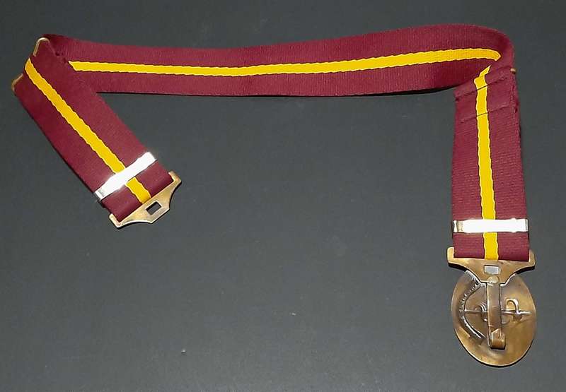 RARE: 1980s/1990s SAMS Regimental Stable-Belt w/ Brass Buckle (Complete) [ 100cm].