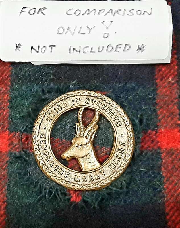 RARE: WW1 / WW2 UDF 4th SA Infantry Regt. 'Murray of Athol' Tartan Kilt ( Complete).