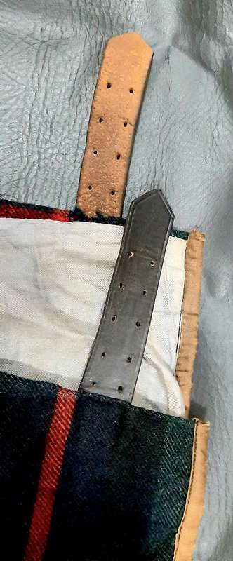 RARE: WW1 / WW2 UDF 4th SA Infantry Regt. 'Murray of Athol' Tartan Kilt ( Complete).