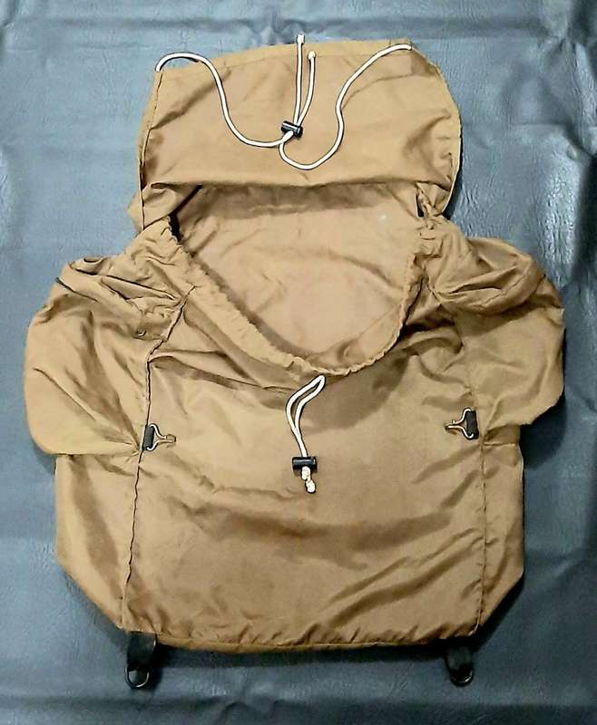 RARE: 1980s Border War - SADF 44 Para. Brigade Pathfinder / 'Recce' Nutria Rucksack Expansion Bag.