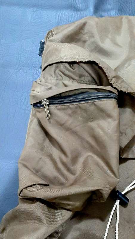 RARE: 1980s Border War - SADF 44 Para. Brigade Pathfinder / 'Recce' Nutria Rucksack Expansion Bag.