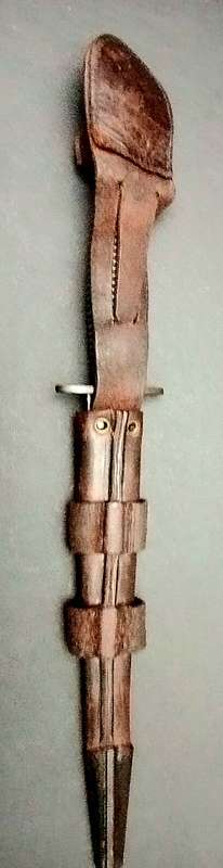 **RARE: WW2 Fairbairn-Sykes 3rd Pattern Fighting Knife w/ Type2 Scabbard (William Rodgers, Sheff.)**