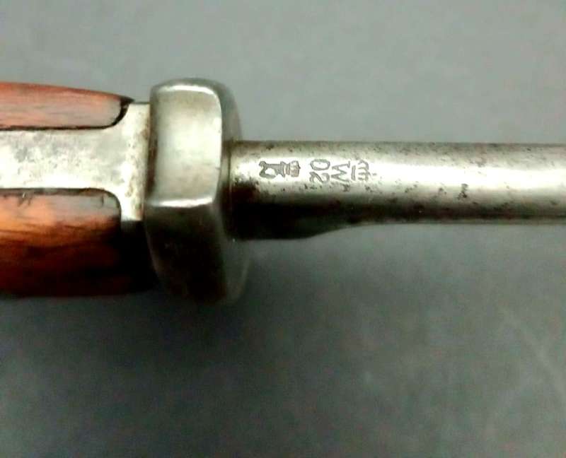 Rare WW1 German S1898 n/A Art 'Quillback' Bayonet (C.G. Haenel, Suhl)
