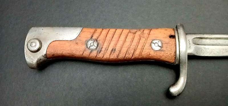 Rare WW1 German S1898 n/A Art 'Quillback' Bayonet (C.G. Haenel, Suhl)