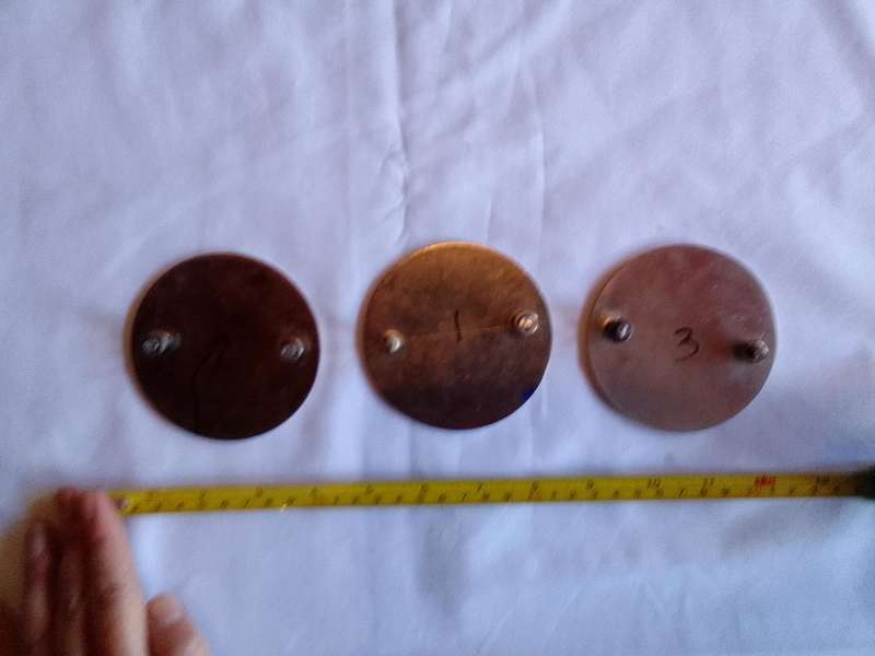 Stunning Vintage X Three Molopo Trail "500" Mafikeng Badge- Bidding On One - In Good Condition