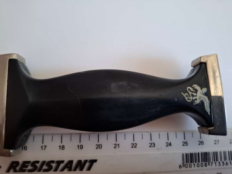Rare Replica ERN Solingen German WW2 Dagger Fighting Knife - No Sheath