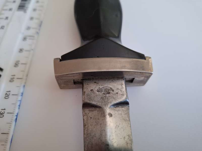 Rare Replica ERN Solingen German WW2 Dagger Fighting Knife - No Sheath