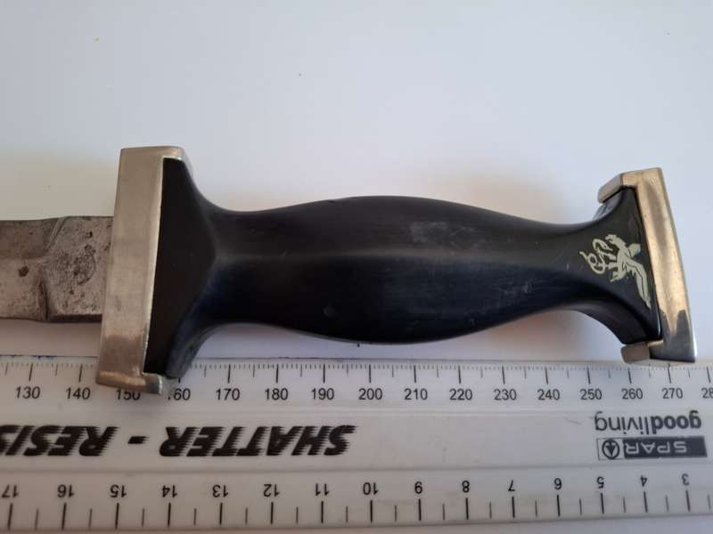 Rare Replica ERN Solingen German WW2 Dagger Fighting Knife - No Sheath