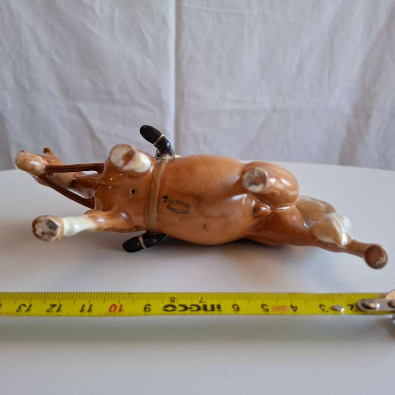 Beswick Boy on Pony Model no 1500 in Excellent Condition  (H 15 CM )